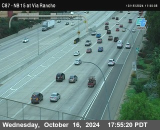 NB 15 & Via Rancho Pkwy