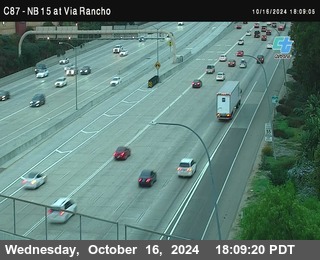 NB 15 & Via Rancho Pkwy