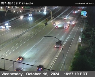 NB 15 & Via Rancho Pkwy