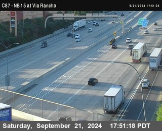 NB 15 & Via Rancho Pkwy