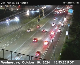 NB 15 & Via Rancho Pkwy