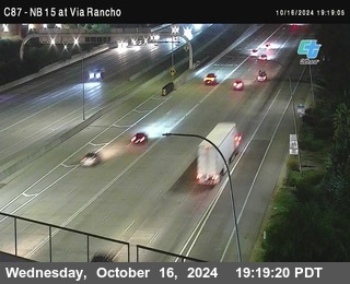 NB 15 & Via Rancho Pkwy