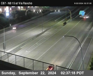 NB 15 & Via Rancho Pkwy