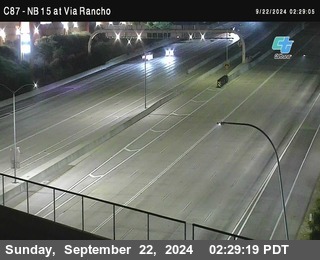 NB 15 & Via Rancho Pkwy