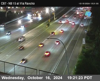 NB 15 & Via Rancho Pkwy