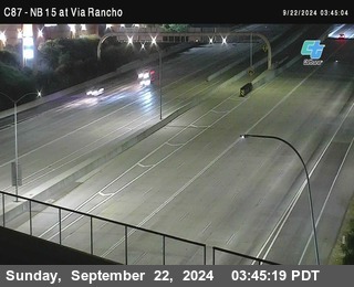 NB 15 & Via Rancho Pkwy