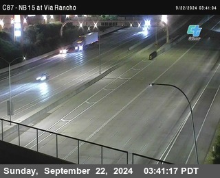 NB 15 & Via Rancho Pkwy