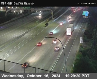 NB 15 & Via Rancho Pkwy