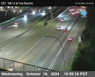 NB 15 & Via Rancho Pkwy