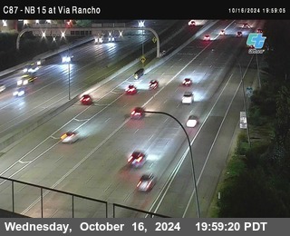 NB 15 & Via Rancho Pkwy