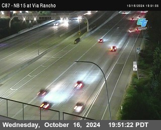 NB 15 & Via Rancho Pkwy