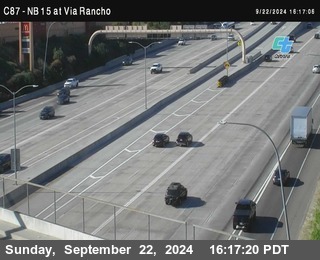 NB 15 & Via Rancho Pkwy