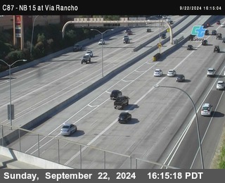 NB 15 & Via Rancho Pkwy