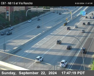 NB 15 & Via Rancho Pkwy