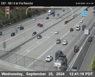 NB 15 & Via Rancho Pkwy