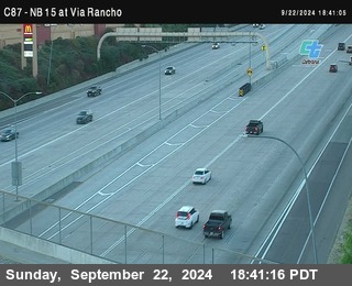 NB 15 & Via Rancho Pkwy