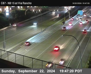 NB 15 & Via Rancho Pkwy