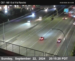 NB 15 & Via Rancho Pkwy