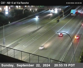 NB 15 & Via Rancho Pkwy