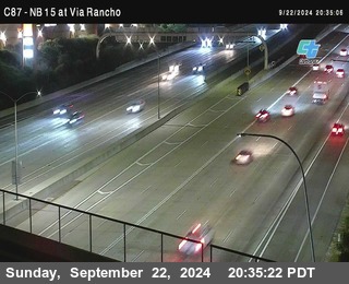 NB 15 & Via Rancho Pkwy