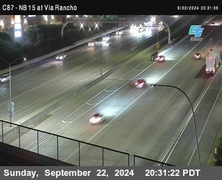 NB 15 & Via Rancho Pkwy