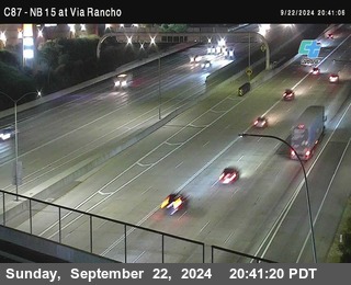 NB 15 & Via Rancho Pkwy