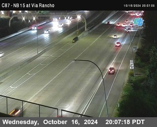 NB 15 & Via Rancho Pkwy