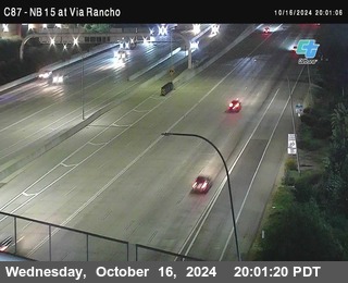 NB 15 & Via Rancho Pkwy