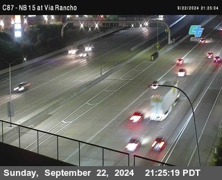 NB 15 & Via Rancho Pkwy