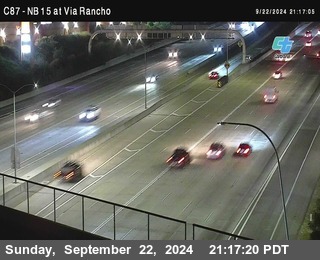 NB 15 & Via Rancho Pkwy