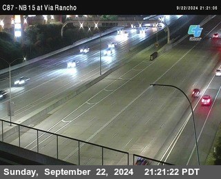 NB 15 & Via Rancho Pkwy