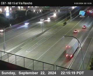 NB 15 & Via Rancho Pkwy