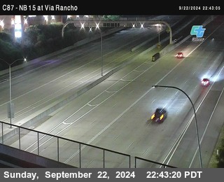 NB 15 & Via Rancho Pkwy