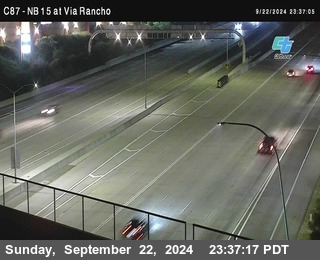 NB 15 & Via Rancho Pkwy