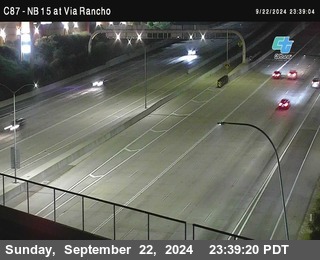 NB 15 & Via Rancho Pkwy