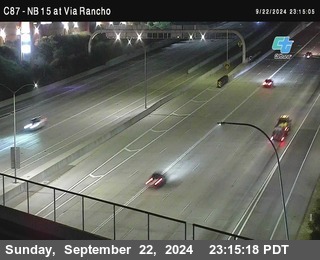 NB 15 & Via Rancho Pkwy