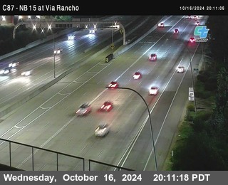 NB 15 & Via Rancho Pkwy