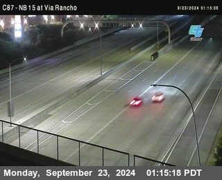 NB 15 & Via Rancho Pkwy