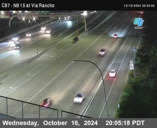 NB 15 & Via Rancho Pkwy