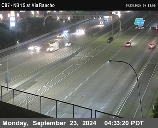 NB 15 & Via Rancho Pkwy