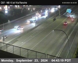 NB 15 & Via Rancho Pkwy