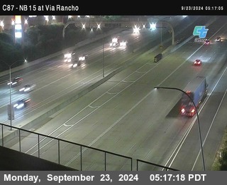 NB 15 & Via Rancho Pkwy