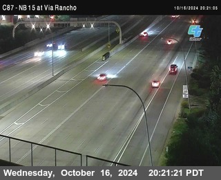 NB 15 & Via Rancho Pkwy