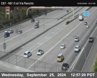 NB 15 & Via Rancho Pkwy