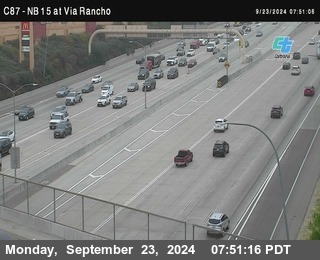 NB 15 & Via Rancho Pkwy