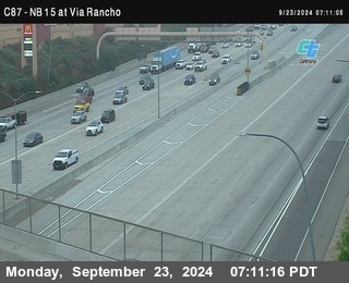 NB 15 & Via Rancho Pkwy