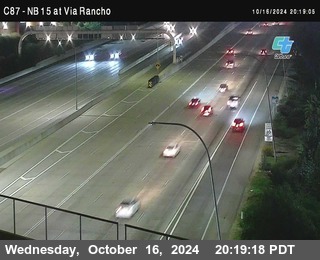 NB 15 & Via Rancho Pkwy