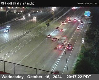 NB 15 & Via Rancho Pkwy