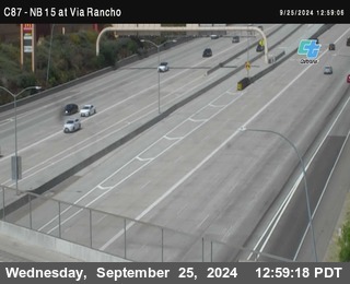 NB 15 & Via Rancho Pkwy