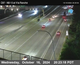 NB 15 & Via Rancho Pkwy